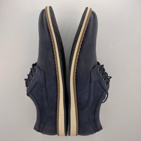 Mofri Mens Controy Navy Blue Pointed Toe NWOB Lace Up Size 12 Oxford Shoes main image 8